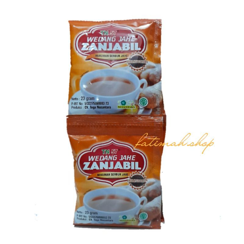 

1renceng wedang jahe zanjabil isi 10sachet