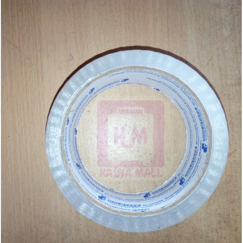 Lakban Bening 45mm Goldtape/Isolasi Bening Tebal (100 Yard)