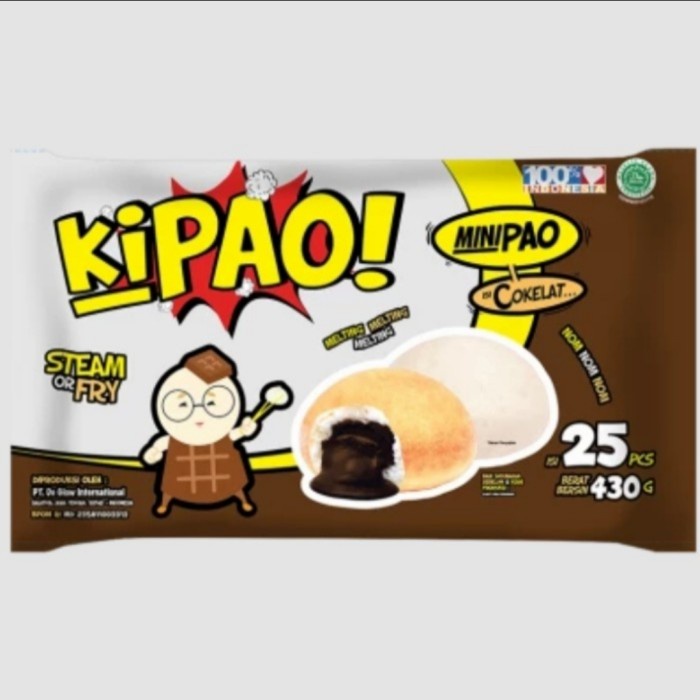 

Kipao Minipao Coklat - Isi 25 Pcs