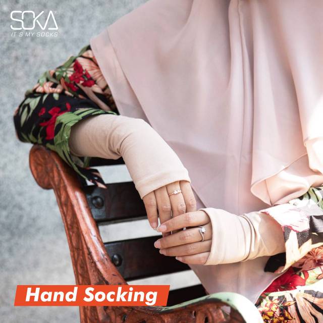 Soka handsock manset jempol international-pendek (size M)