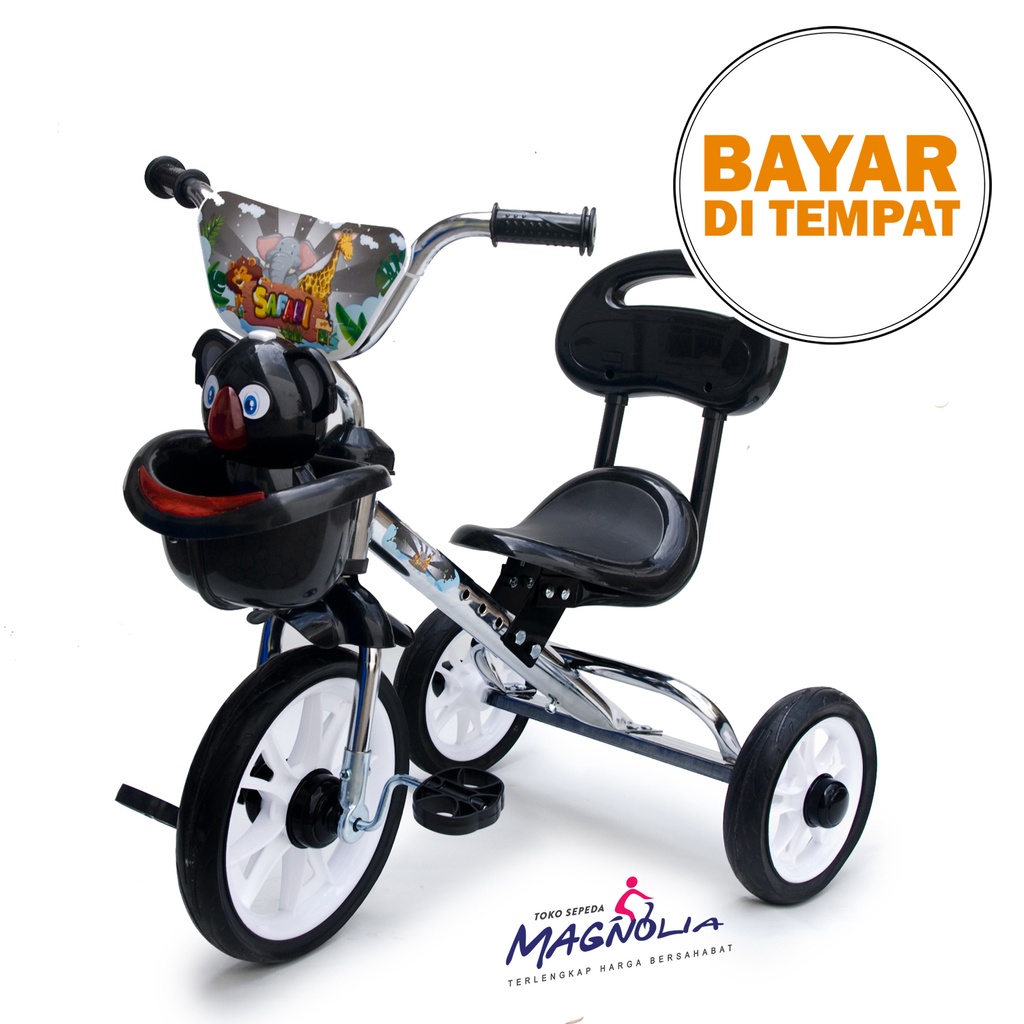 Sepeda Roda Tiga Sepeda BMX PMB Sepeda Anak 2-3 Tahun Mainan Anak Sepeda Roda Tiga BMX Anak