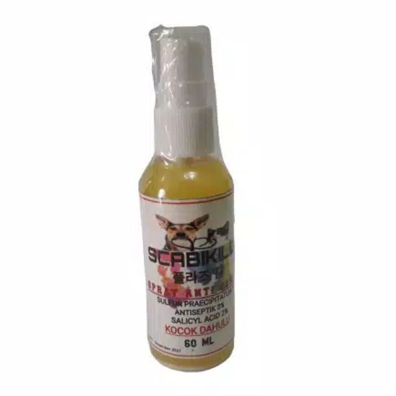 FLAZZKILL spray anti kutu dan anti jamur kucing anjing