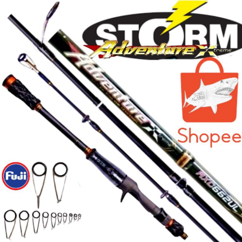 JORAN PANCING BC / BAIT CASTING OH / OVER HEAD STORM ADVENTURE XTREME 198 CM