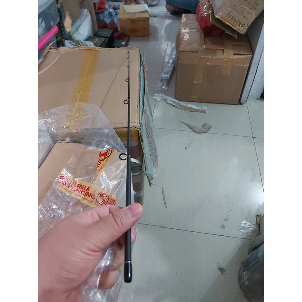 ujung joran kamikaze blue lotus 602 ujung joran carbon