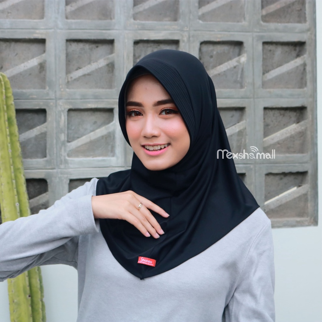 Jilbab Sport Jilbab Instan Hijab Sport Jersey Premium Olahraga Volly Basket Futsal By Shamira