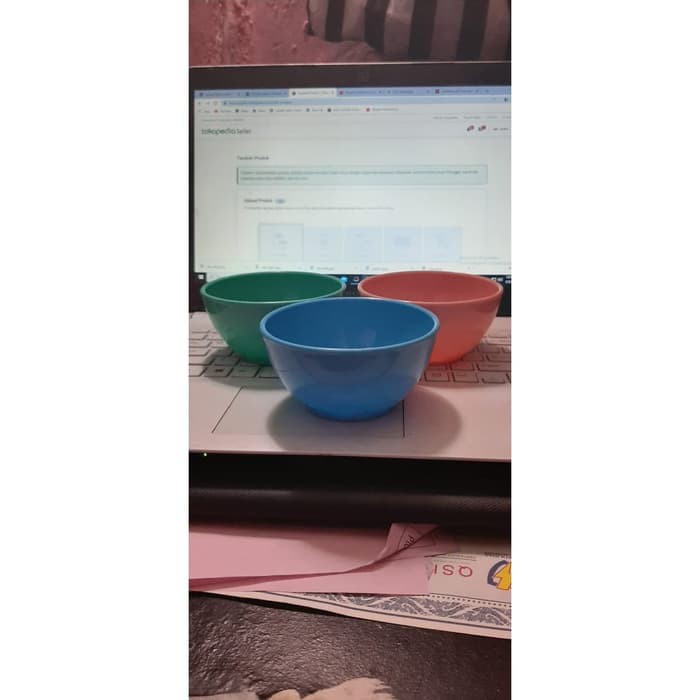 Mangkok bulat kobokan/mangkok plastik bulat