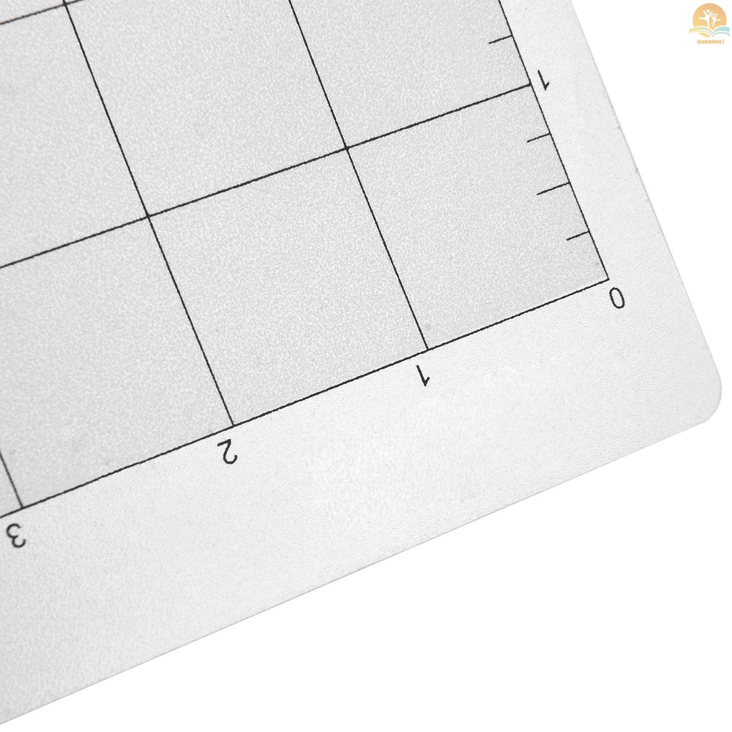 Replacement Cutting Mat Transparent Adhesive Cricut Mat Mat with Measuring Grid 8 by 12-Inch for Silhouette Cameo Cricut Explore Plotter Machine 10PCS