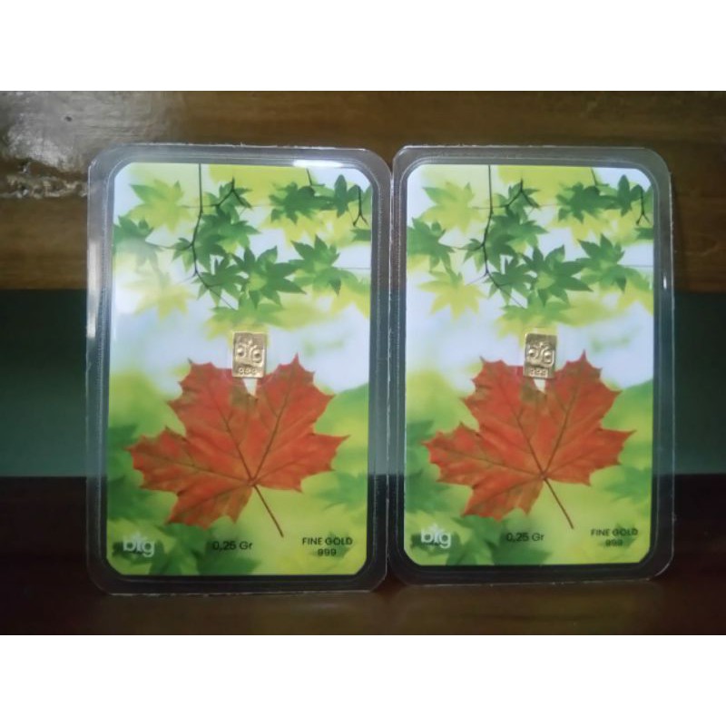 LM Biggold 0,25 gr #emas murni 24k Termurah