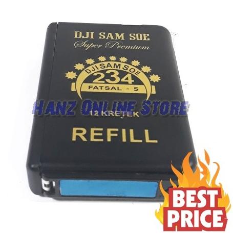 Terbaru Laris TEMPAT ROKOK KOREK MOTIF DJI SAM SOE 123 BLACK SUPER PREMIUM Murah ✔