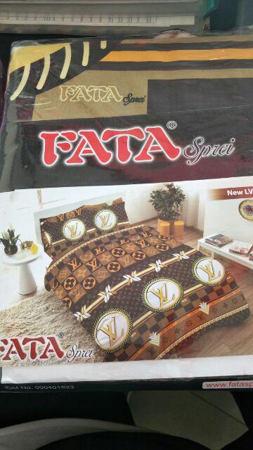 Fata - Sprei King Flat 180x200cm Motif Louis
