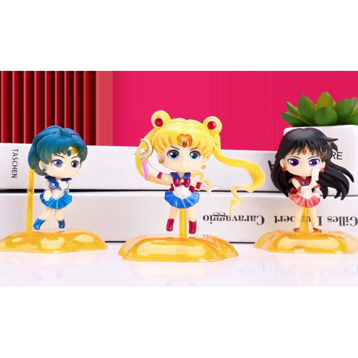 Anime Action Figure Sailor Moon Sailormoon Sakura Jupiter Mars Mercury