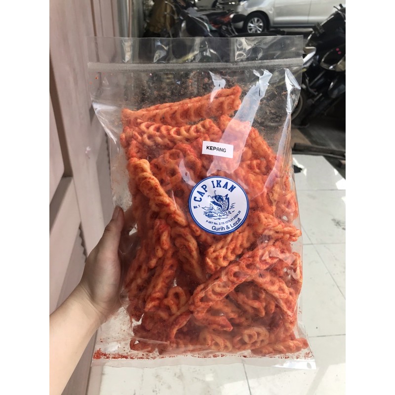 

KERUPUK KEPANG 250 GRAM | KERUPUK PITA 250 GRAM | KERUPUK KEPANG PEDAS | KERUPUK CAP IKAN | KERUPUK KHAS MEDAN | KEPANG CAP IKAN PEDAS TERMURAH GROSIR SNACKY MEDAN OLEH-OLEH KHAS MEDAN CEMILAN MEDAN