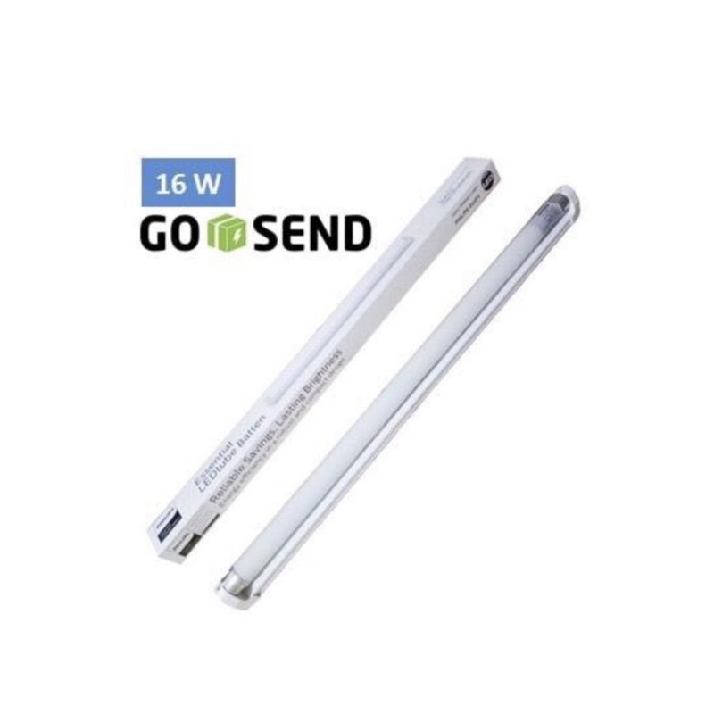 lampu TL led Philips T8 16w 16 watt set lampu philips led neon T8 16w 16watt komplit set