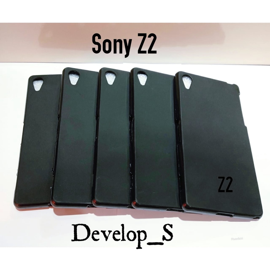 Soft case Silicon Black Sony Xperia Z2 Z2 Docomo / Z3 Z3Big Z3 Dual / Z3Plus Z4 Z4Big