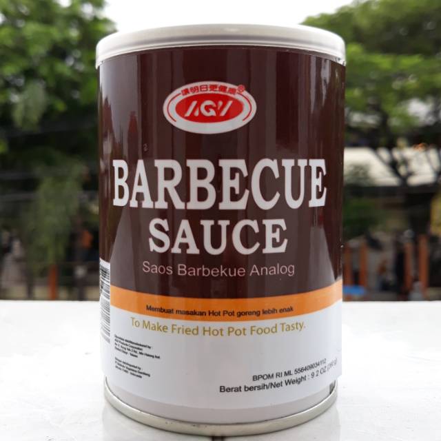 

Promo!! Saus Bbq Analog / Barbecue (Barbeque) Sauce Vegetarian AGV 260 gr