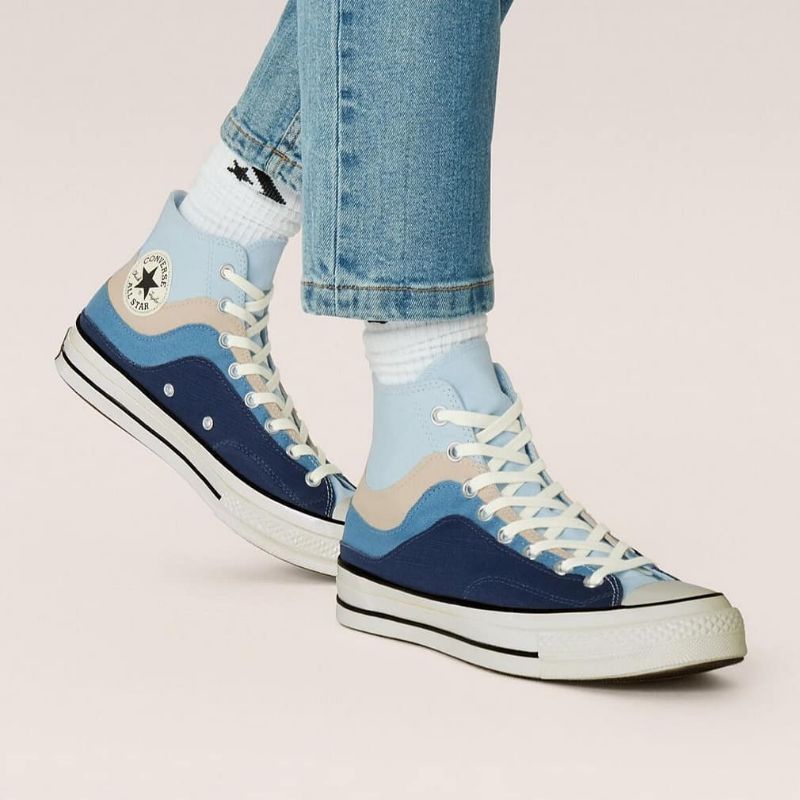 converse chuck 70 light blue