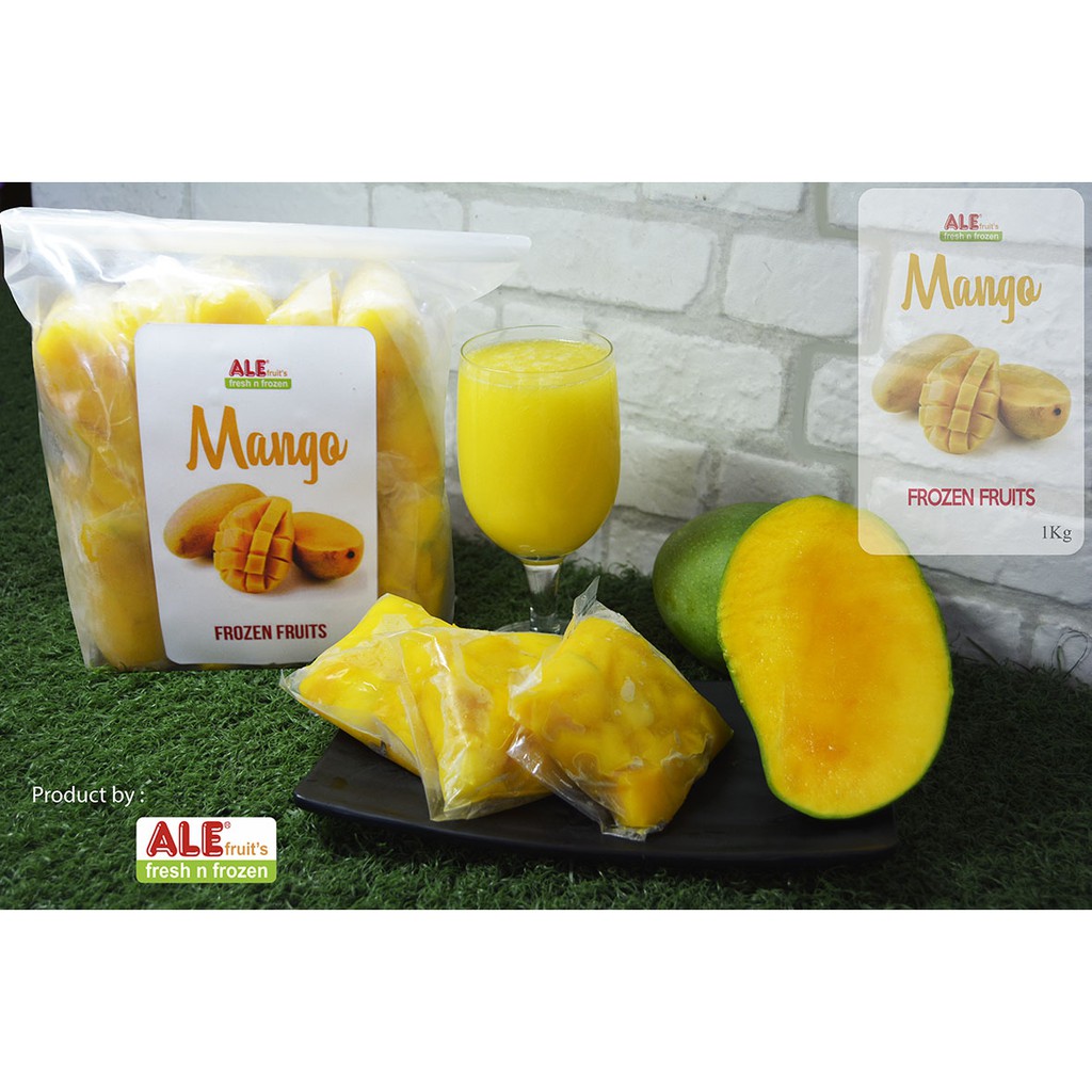 

Manggo frozen fruits - Buah beku mangga
