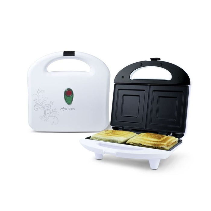 KIRIN Panggang Roti / Sandwich Toaster KST 365 S - Petak - Garansi Resmi 1 Tahun