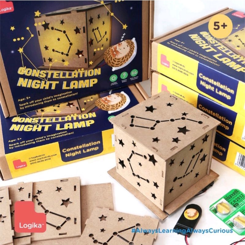 Constelletion Night Lamp Lampu Tidur Malam Rasi Bintang Anak