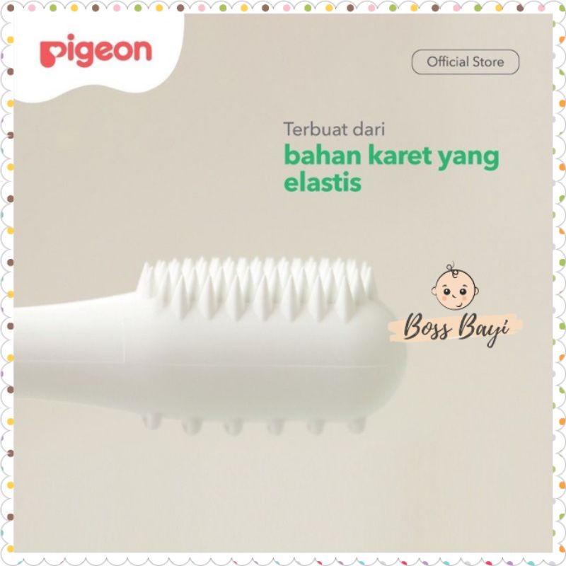 PIGEON - Training Toothbrush / Sikat Gigi Bayi Anak Lesson 1/2/3