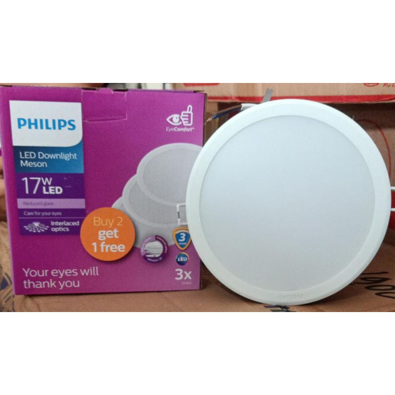 Downlight LED Inbow(IB)Philips Meson 17 Watt Beli 2 Gratis 1