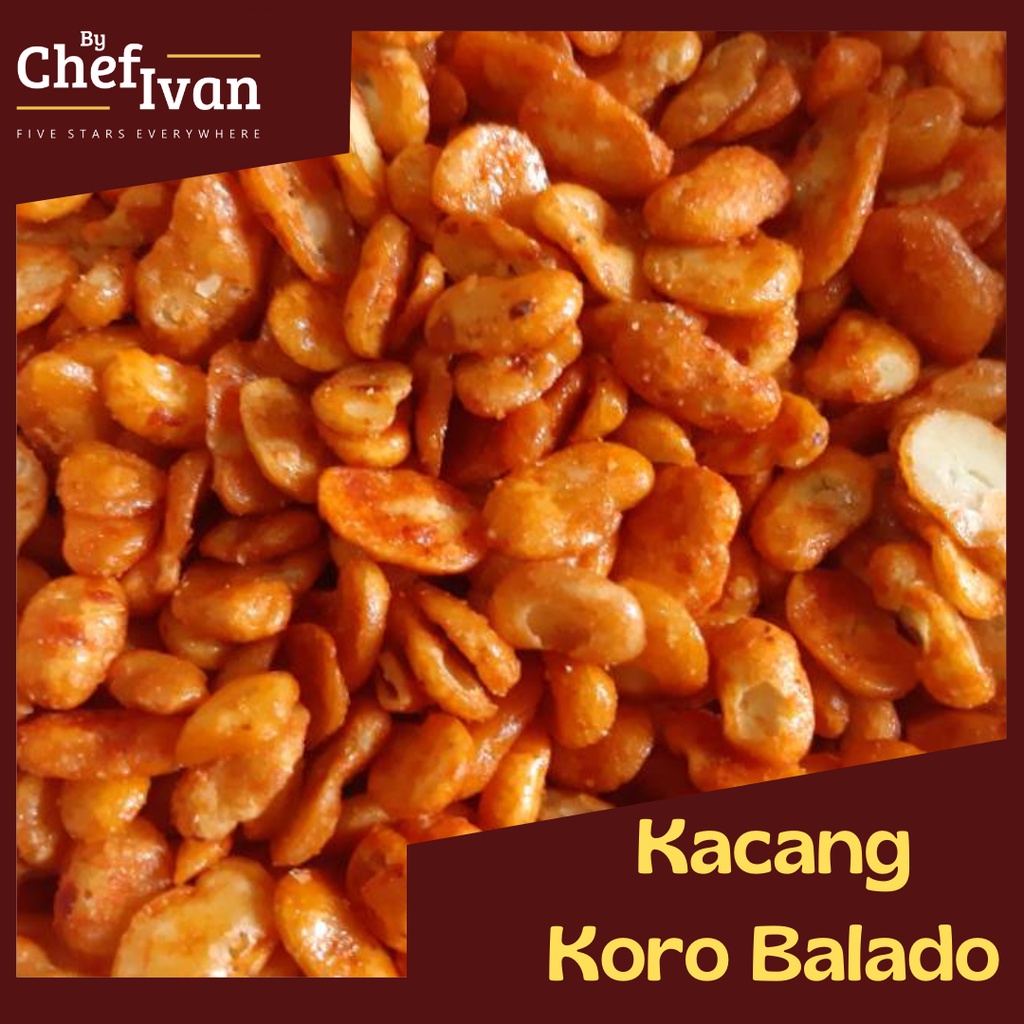 

Snack Kiloan Cemilan Jajanan Jajan Kiloan KACANG KORO BALADO