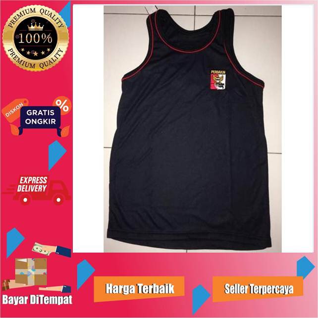 Termurah Singlet Perbakin Hitam Logo Kecil Armada
