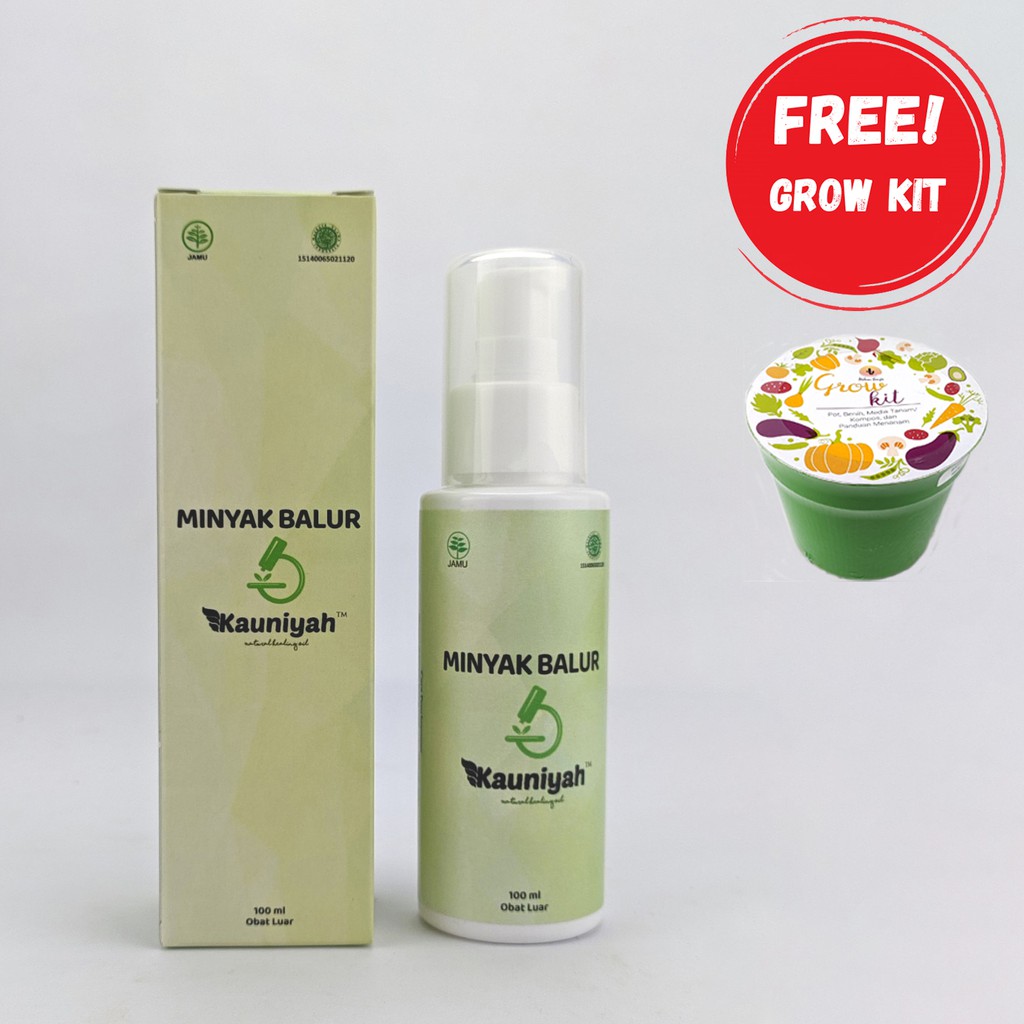 

BONUS GIFT Minyak Herbal Balur Kauniyah Oil Original Resmi HALAL BPOM