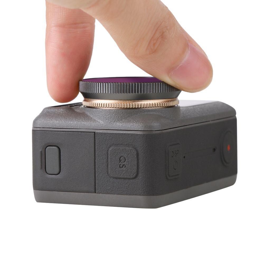 Top Untuk Osmo Action New Camera Adjustable Glass Filter