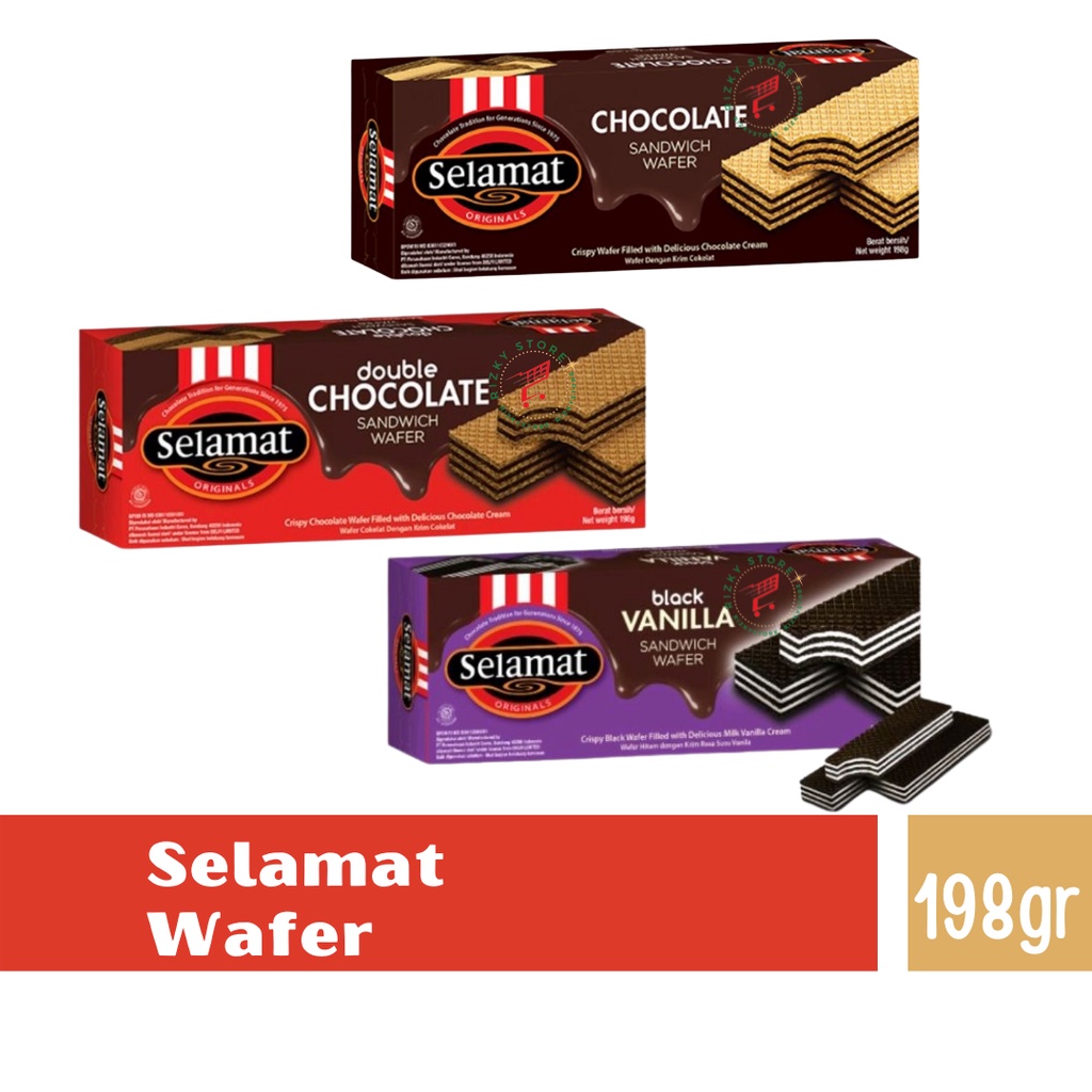 SELAMAT SANDWICH  WAFER 145gram