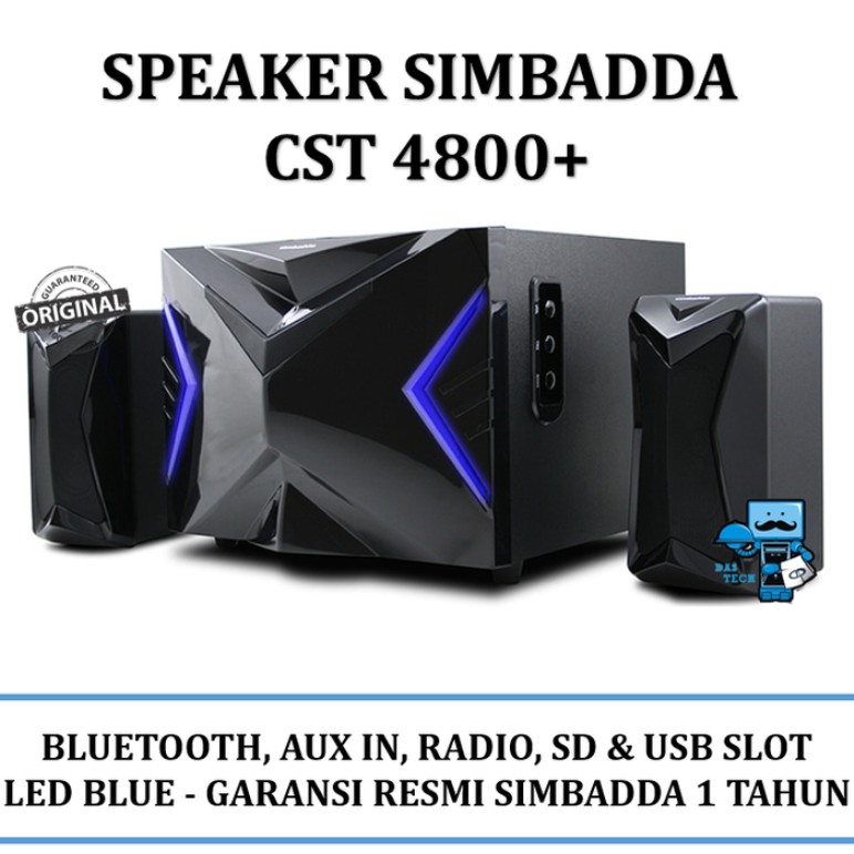 SPEAKER SIMBADDA CST 4800N PLUS USB MMC BLUETOOTH RADIO FM