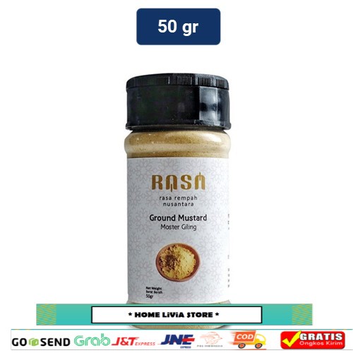 

Rasa Rempah Nusantara Ground Mustard / Moster Giling 50 gr