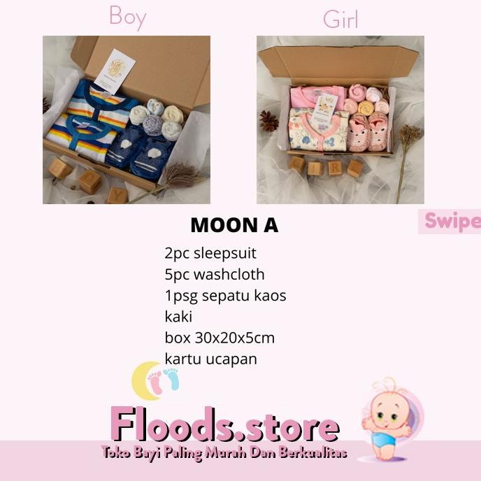 Barang Bagus Hampers Bayi born Perempuan Laki Laki Baru Lahir Baby Boy Girl Kado Lahiran Gift Set  .