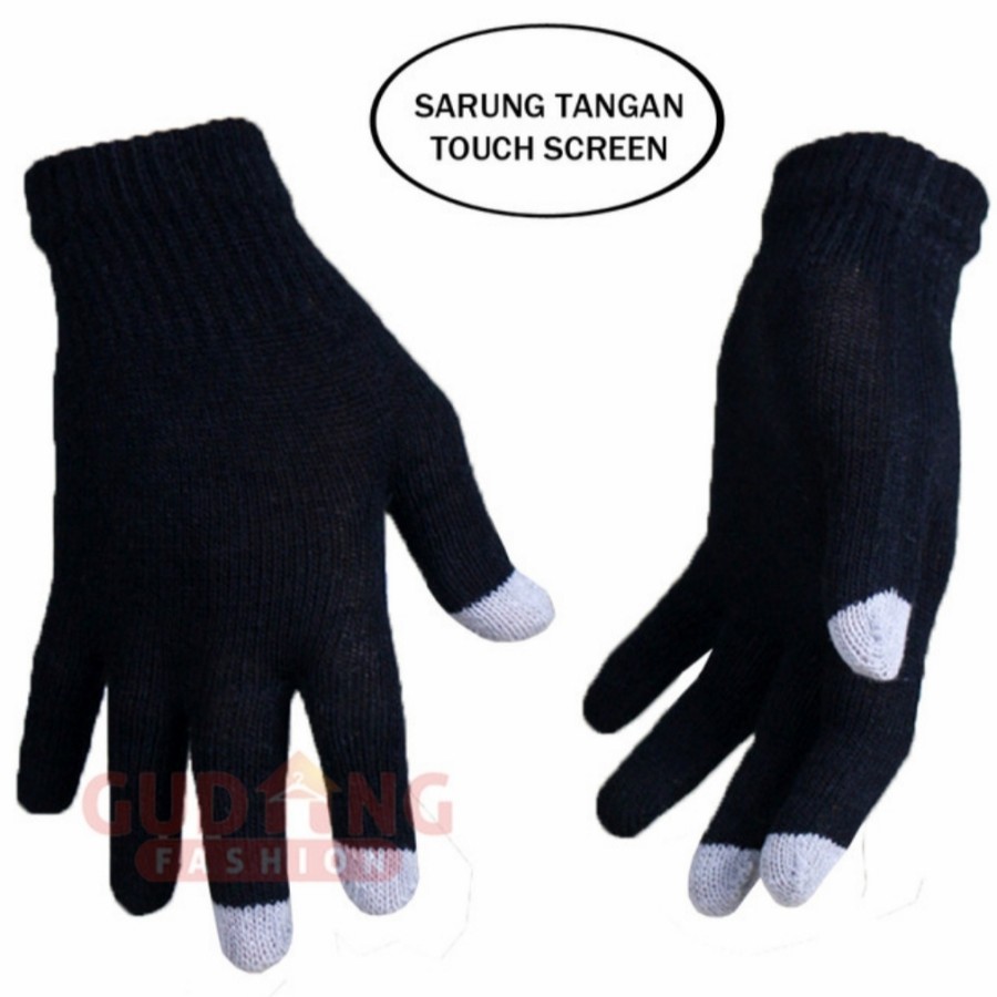 【COD】 Sarung Tangan Layar Sentuh iGlove` Touch Screen Smartphone Glove` Motor Gojek Grab