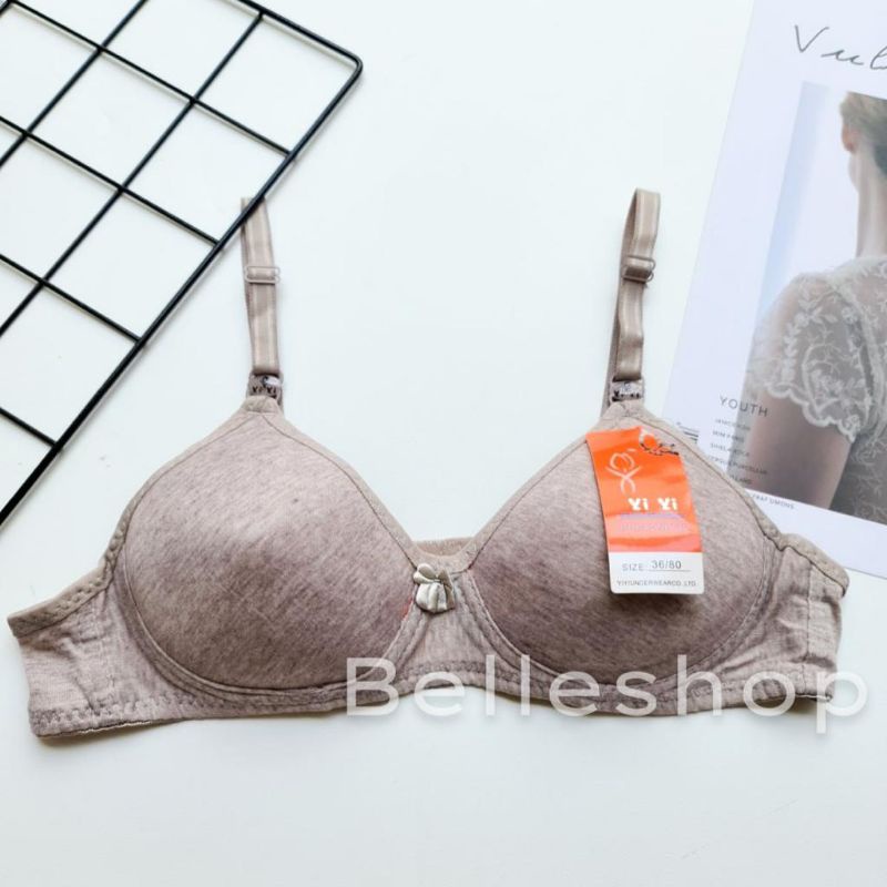 BH / Bra YIYI Busa Tipis Tanpa Kawat Import / BH Remaja Dewasa Import