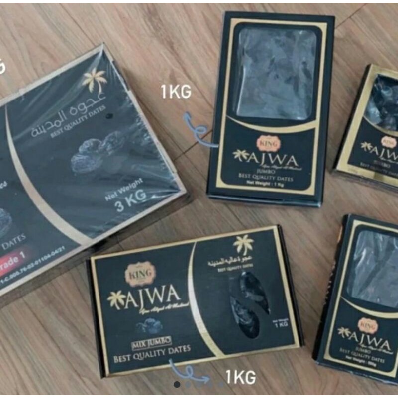 

kurma ajwa Aliyah Madinah premium jumbo