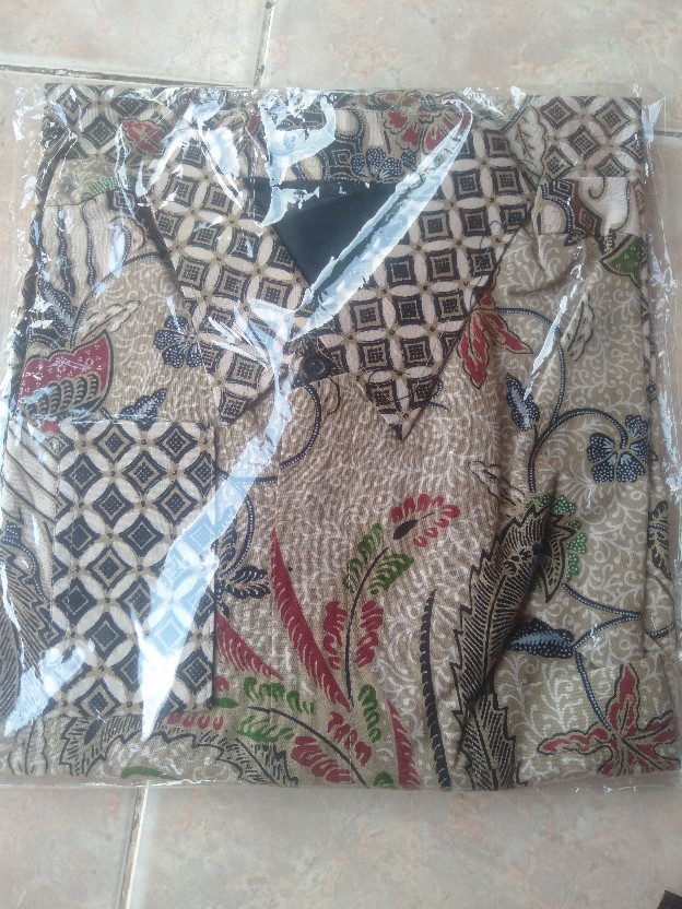 Batik Solo Hem Kemeja Batik Solo Pria Panjang Peksi Luhur Senojoyo Full Furing Atasan Modern Premium