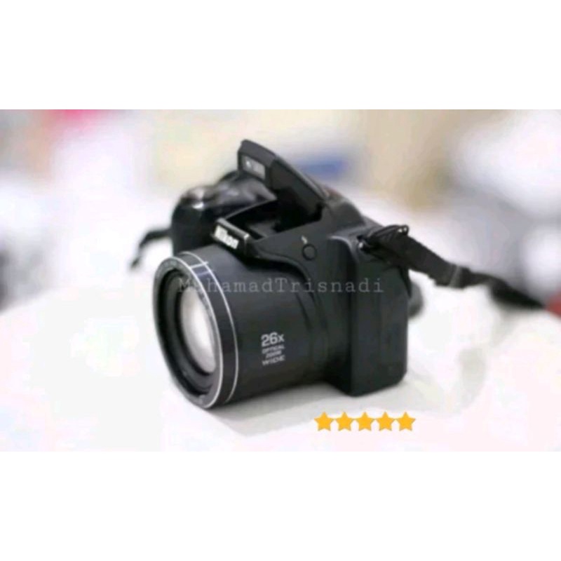 Camera Kamera Prosumer Nikon L320 HD 26 Opticalzoom 16MP Hitam Murah