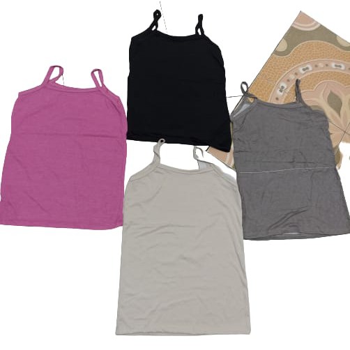 1PCS TANK TOP WANITA REMAJA DEWASA TALI LEBAR KECIL