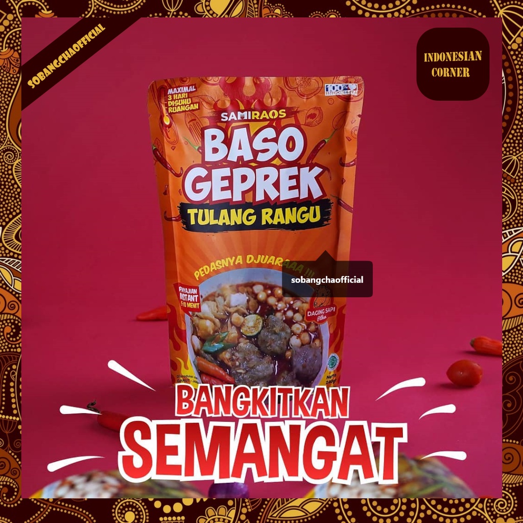 

[sobangcha] SAMIRAOS - BASO GEPREK TULANG RANGU