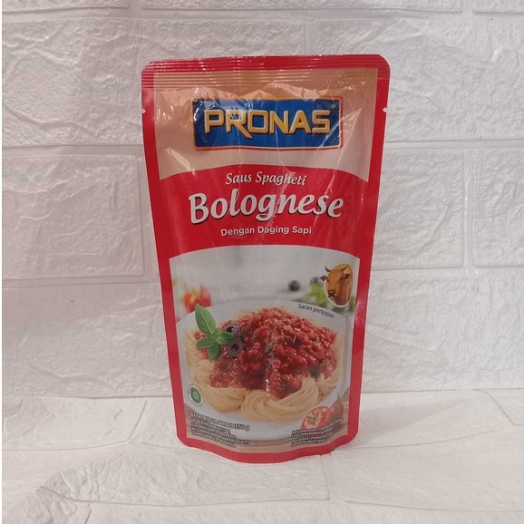 

PRONAS SAUS SPAGHETTI BOLOGNESE 350G