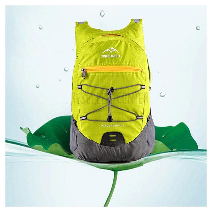 Xinguanhua Tas Gunung Carrier Lipat Anti Air 17L / Folding Mountain Bag Waterproof Backpack - XA94WD