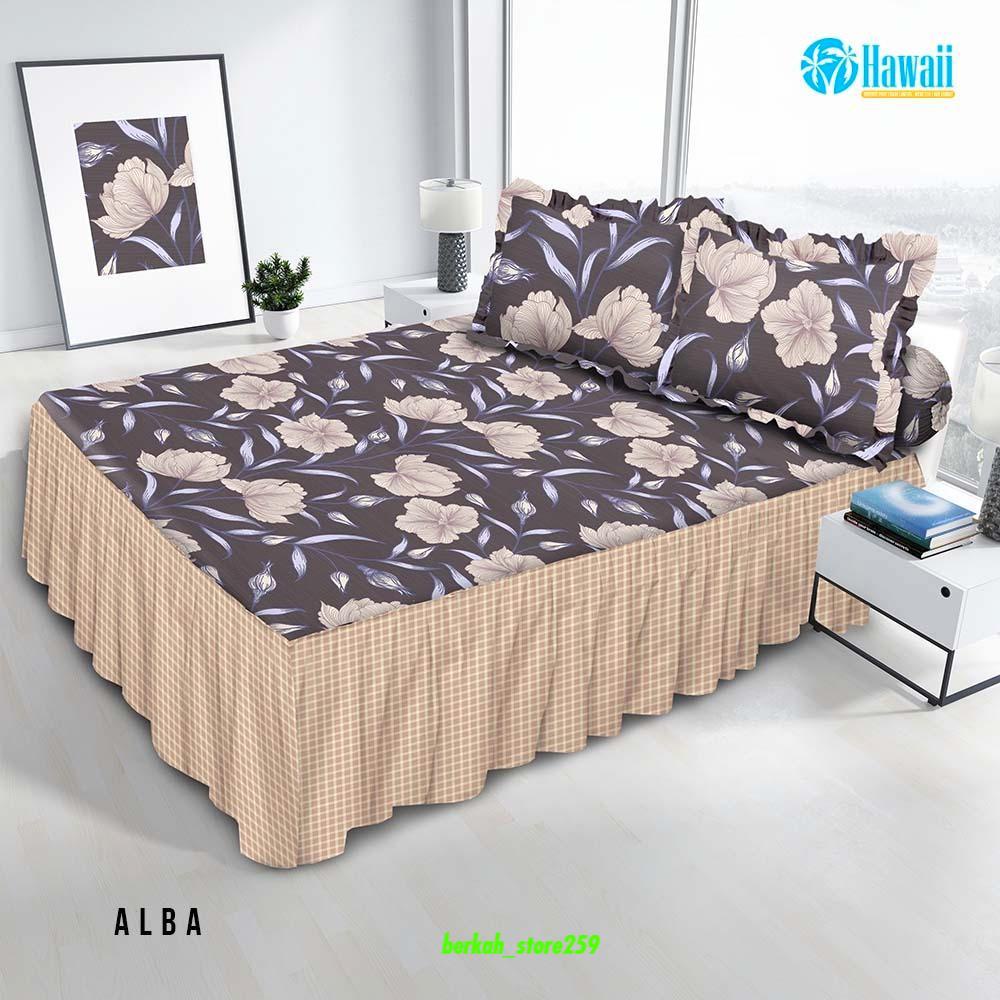 Dylan 19 [TA] - Dylan 19 - Sprei Rumbai Hawaii Alba - EVR