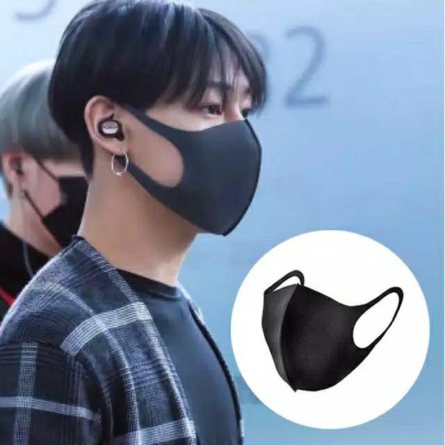 BEE - Masker Bahan Scuba Import Model Kpop Dewasa (READY STOCK)