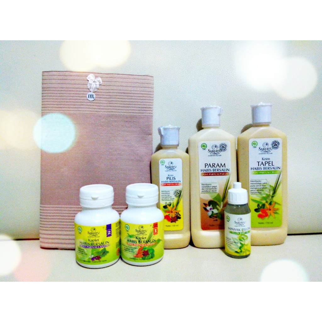 Sariayu Paket Jamu Habis Bersalin Postnatal Treatment Series