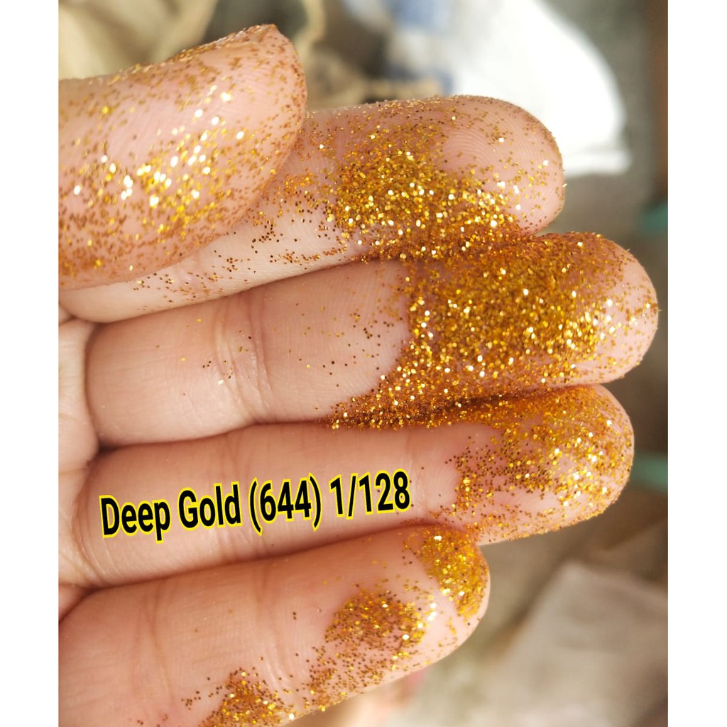 TERMURAH!! Serbuk Glitter Gold/ Glitter Gold / Glitter Bubuk Powder/Glitter Henna, Slime