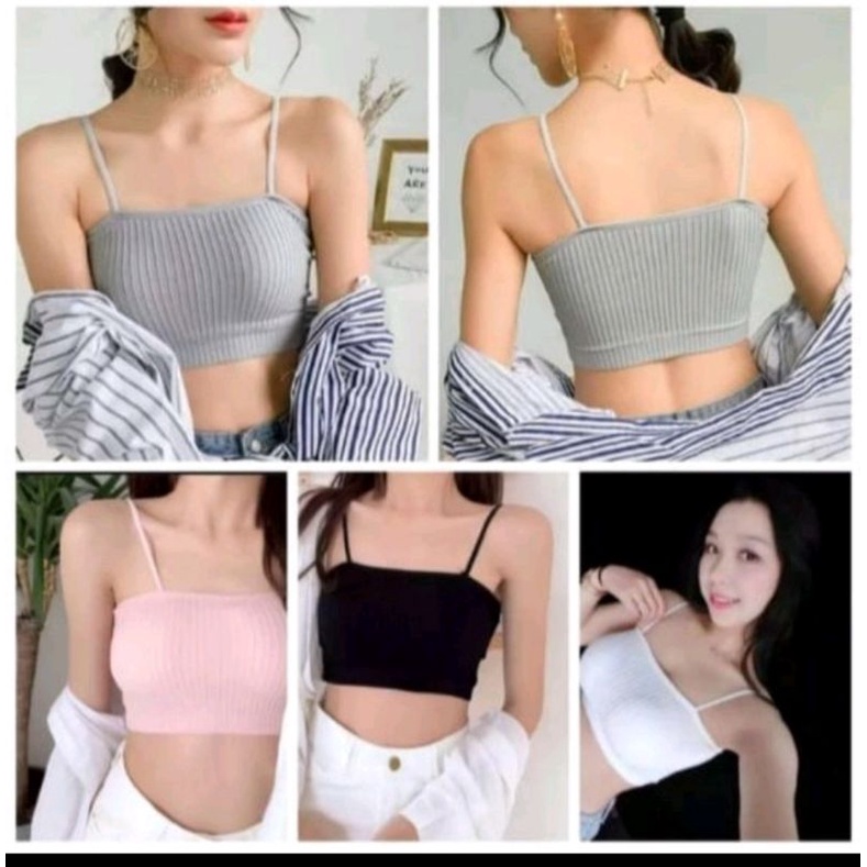 SPORT BRA KEMBEN TALI KECIL WANITA IMPORT