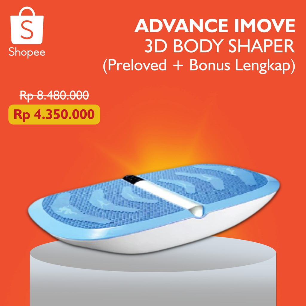 ADVANCE IMOVE 3D Body Shaper - Alat Fitnes Olahraga Rumah - Like New