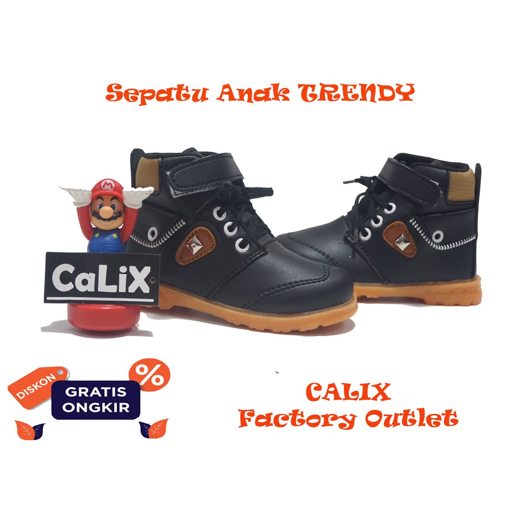 Sepatu Anak Dokmar Hitam Sepatu Baby