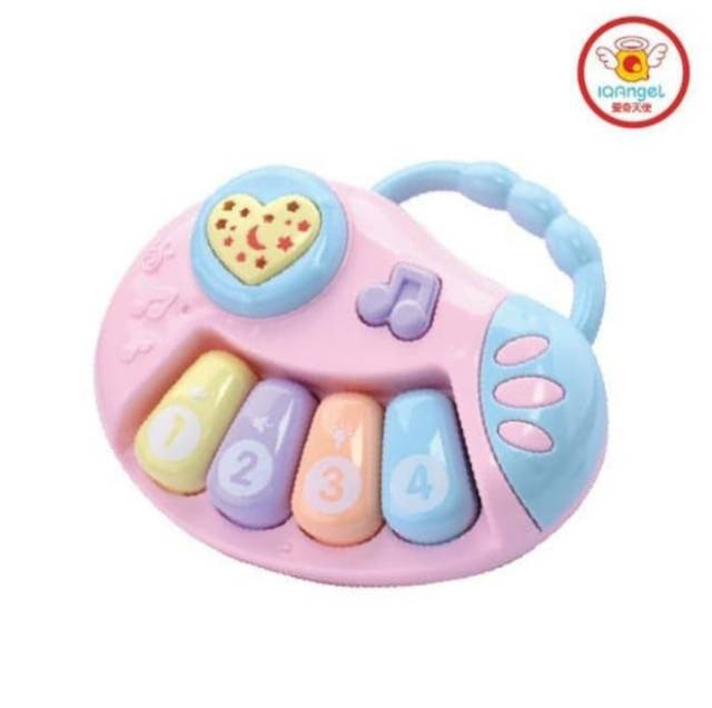 IQ ANGEL Baby Piano Mainan Piano Bayi Musik Lampu Baby Toys